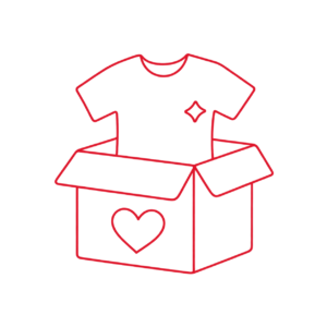 Caja de ropa